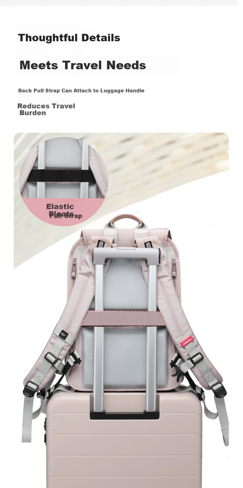 CROSSGEAR Cross Medal Weight Loss Master Casual Unisex 16-inch Laptop Backpack Student Computer School Bag Business Travel Bag 10