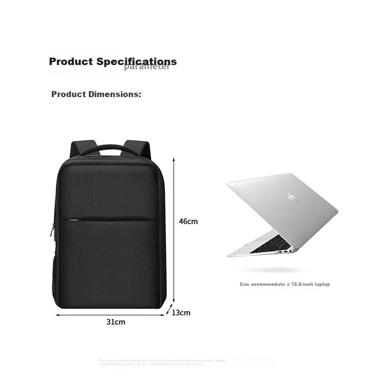 Biyoumei Laptop Backpack Dual Shoulder Outdoor Business Travel Bag 14-inch Compatible with Lenovo Asus Dell 12
