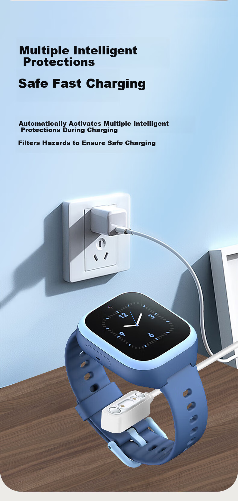 Beiyipin Magnetic Charging Dock Compatible with OPPO Watch 4Pro/X/4/3Pro/3/2/1/SE Smartwatch Charging Cable 6