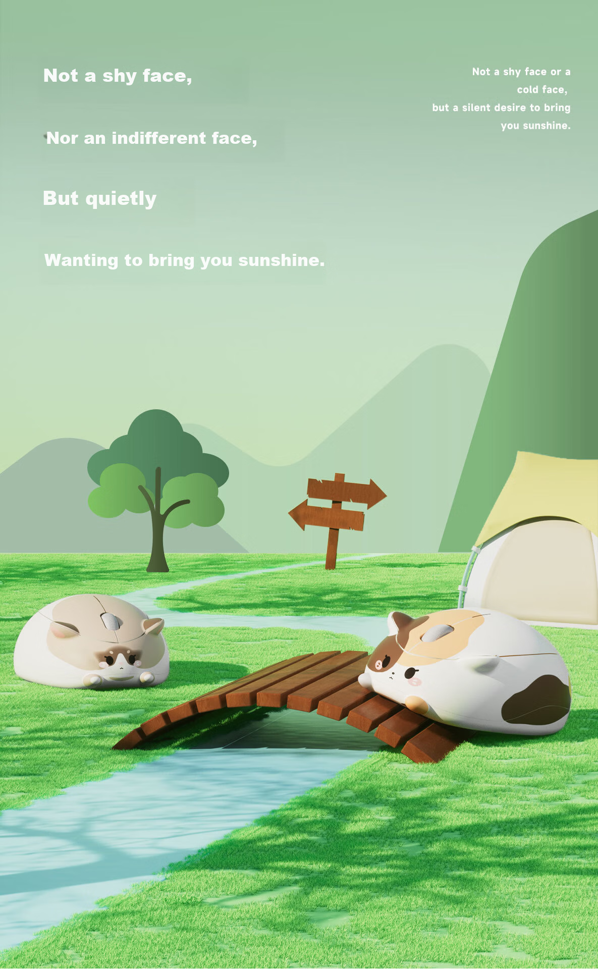AKKO Cat Bluetooth Wireless Mouse Portable Cute Female High-Value Three-Mode Mouse Laptop Silent Office 2.4G Dual-Mode Battery Mouse Ragdoll 10