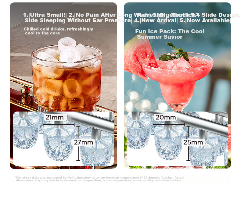 Coca-Cola Home Use Small Fully Automatic Ice Maker with One-Touch Cleaning, Adjustable Bullet and Large Ice Cubes, Mini Dormitory Ice Machine 1.1L 11
