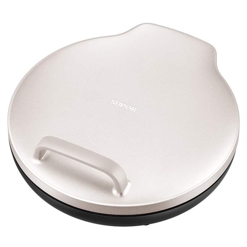 SUPOR Electric Griddle with Titanium Antibacterial Baking Plate, Household Pancake Maker, Griddle Pan, Breakfast Machine, Enlarged 34cm Size, 38mm Deep JJ34A871