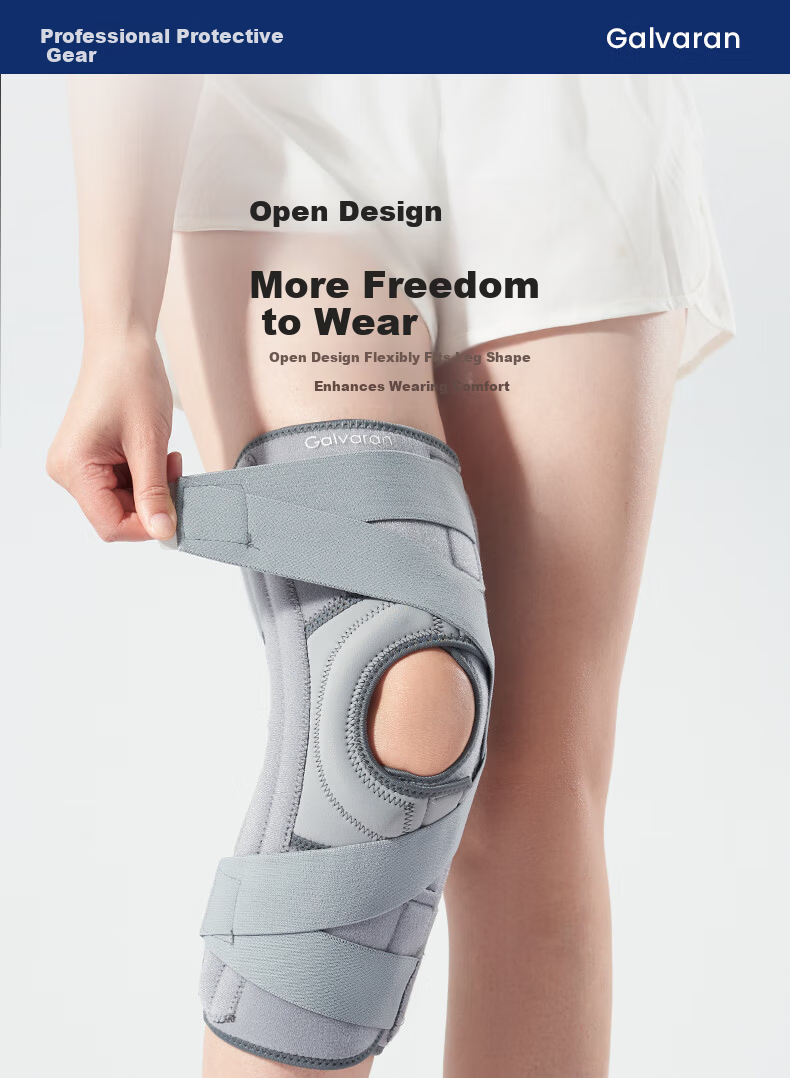 GALVARAN Knee Brace for Meniscus Injury, Sports Post-Surgery Support, Patella And Knee Joint Fixation Protector for Men And Wome 16