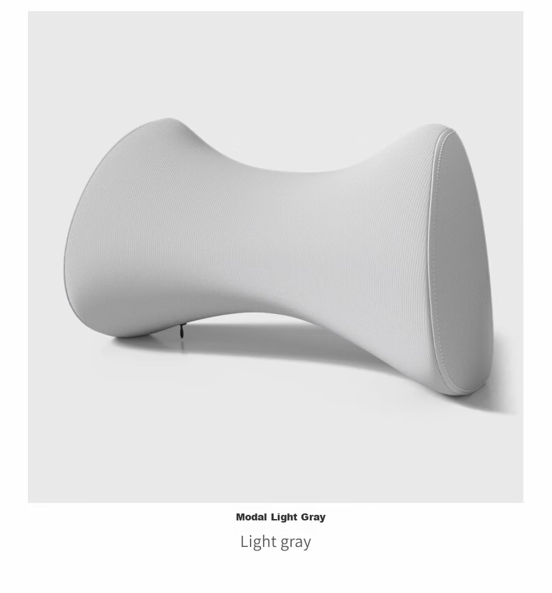 MUJI Workshop MUJI Fabric Lumbar Support Office Chair Cushion Car Lumbar Pillow Office Backrest Cushion Waist Pillow 12