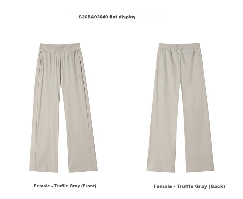 CAMEL Men's Ice Silk Casual Pants Summer New Loose Straight Breathable Quick-Dry Sun Protection Running Sports Trousers 9