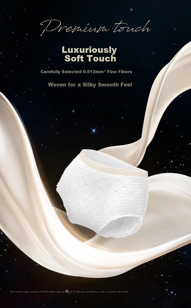 Kotex Luxury Soft Silk Night Pants 2pcs Single Pack (6408) 4