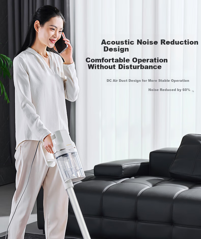 AUX Corded Vacuum Cleaner, Home Upgraded Electric Floor Brush, Dual Dust Cups, Handheld Carpet-Type, High Suction Power, Low Noise, Small Size, High-Power Strong Pet Hair Removal AXC-22AV10A 12