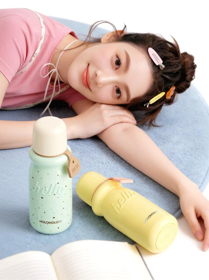 HOLOHOLO Ceramic Inner Insulated Mug Portable Coffee Cup for Men and Women High-Value Tea Water Cup for Children and Students Gift 6
