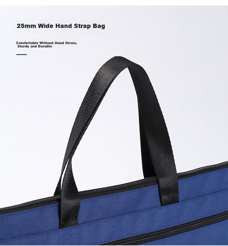 COMIX Thickened 3D Office Handbag/conference Bag/business Bag/document Bag/business Double Zipper Bag Large Capacity Laptop Briefcase Black Portable EA5002 7
