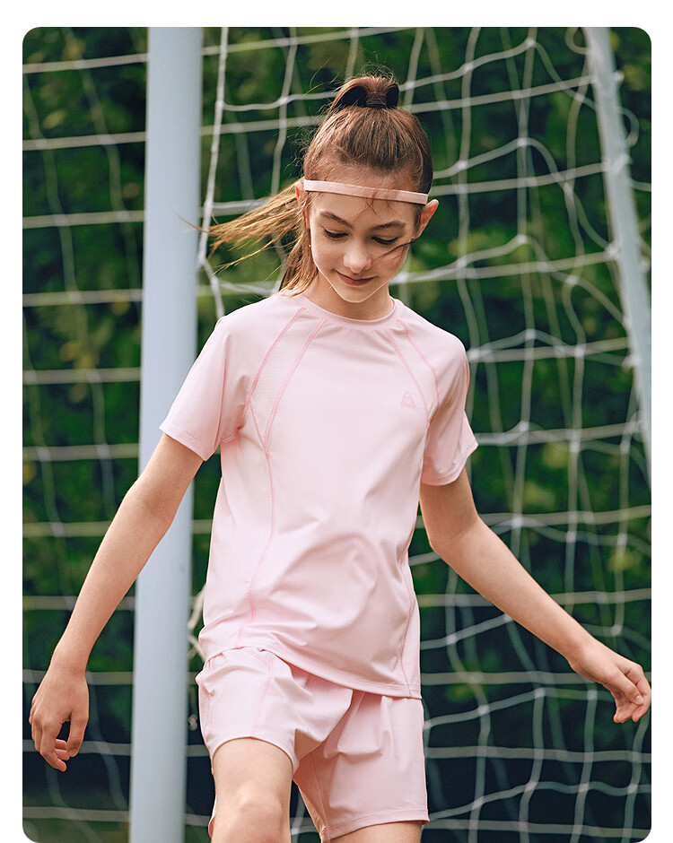 Balabala Kids Boys Short Sleeve Set Girls Two-Piece T-Shirt 2026 New Summer Quick-Dry Sports Pants Cooling 28