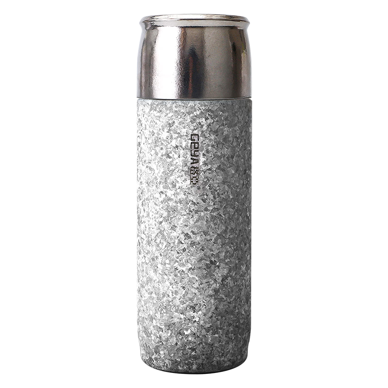 GEYA Antibacterial Pure Titanium Insulated Magnetic Tea Steeping Cup Customizable Thermal Water Bottle