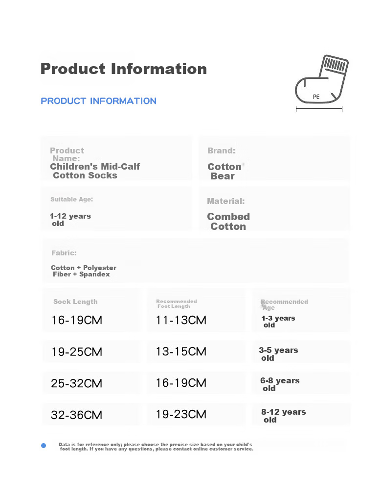 Mianqixiong Kids Socks Boys Spring Autumn Cotton Mid-Calf Socks Boys Cotton Socks Upgraded Combed Soft Cotton K3-5 Pairs 1-3 Years 23