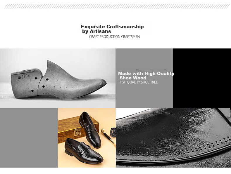 MULINSEN Men's Business Casual Slip-On Loafers Formal Wedding Shoes SHW851050 4