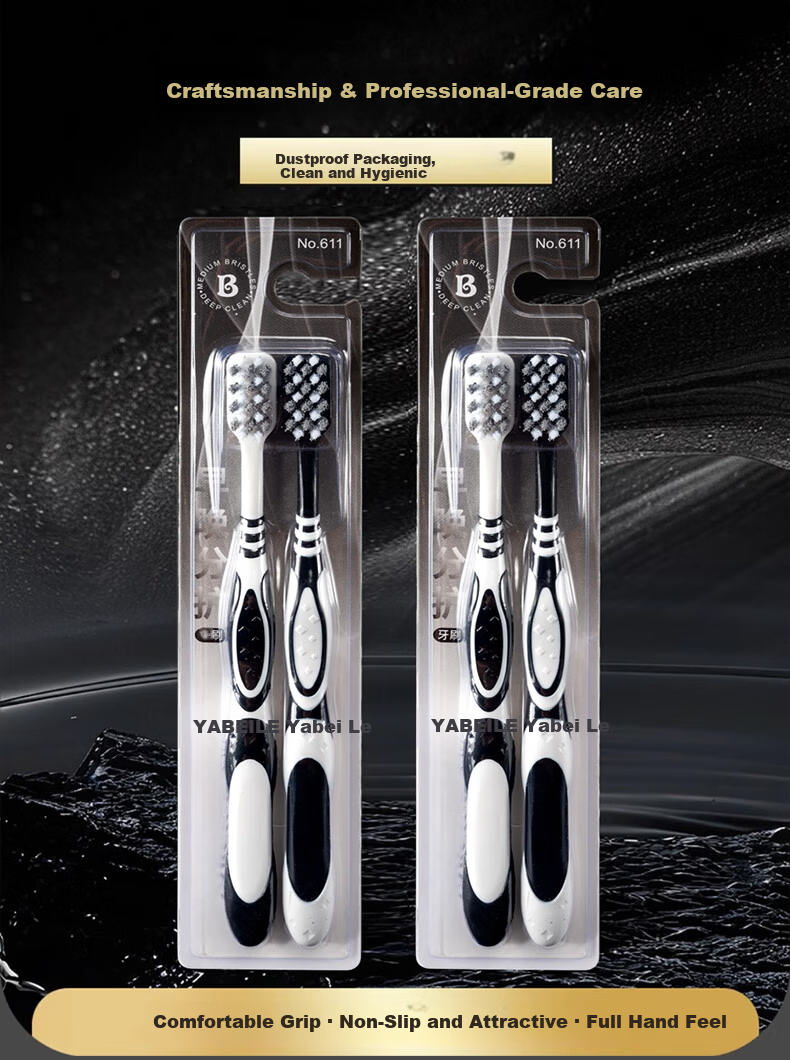 DAGO Wide-Head Soft Bristle Toothbrush for Adults, Travel Toothbrush, Gentle Silk Bristles, Family Pack for Men And Women, Special Set *6 7