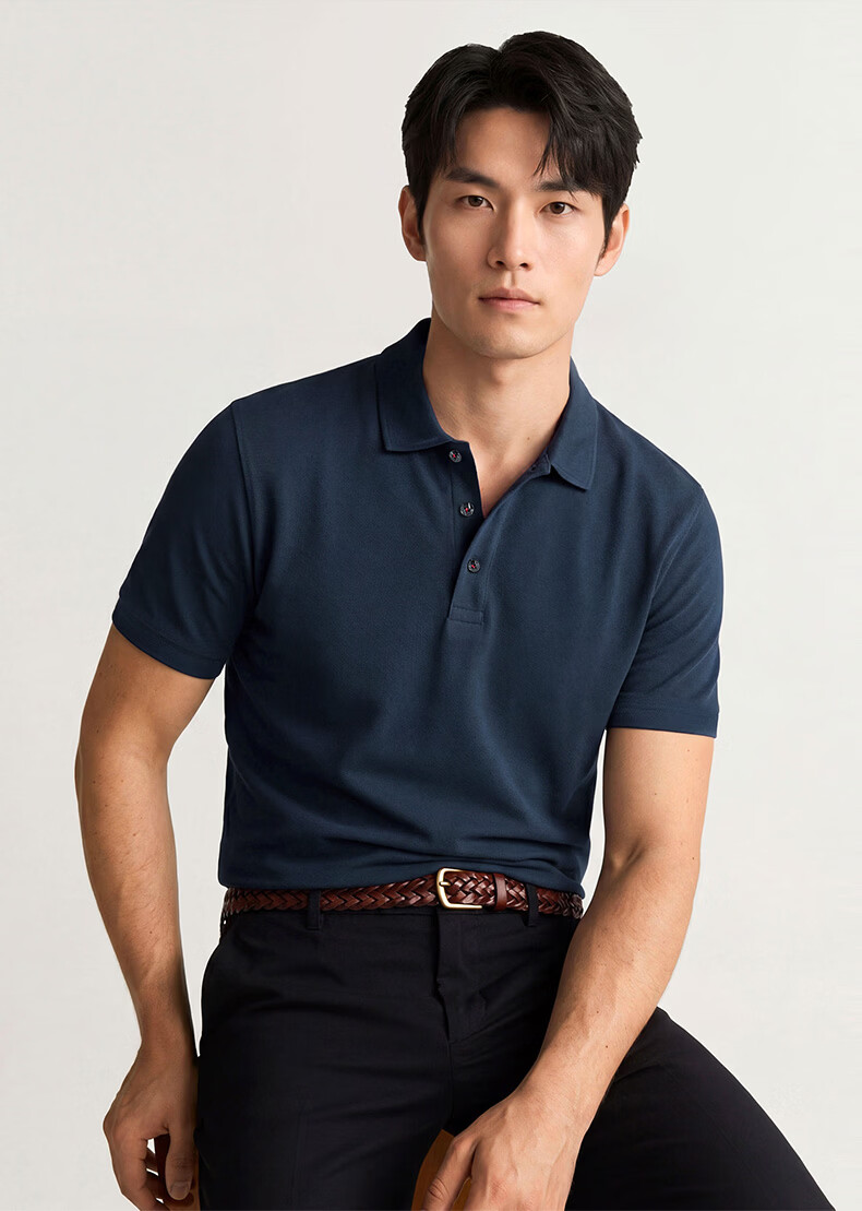 G2000 Men's 2026 Spring Summer Soft Cotton Pique Short Sleeve Polo Shirt, Multiple Colors Available, Mall Edition 19