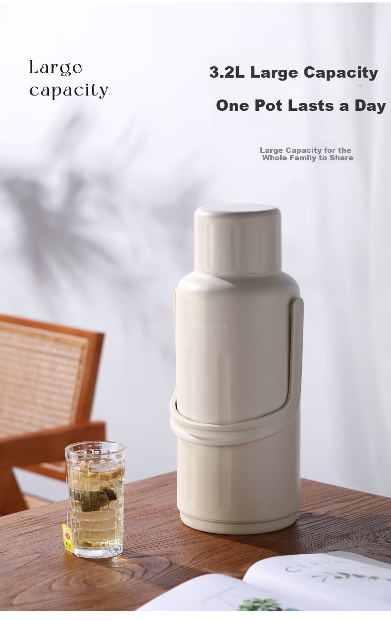 FGA Fuguang Insulated Glass Inner Pot Large Capacity Hot Water Bottle Household Dormitory Office Kettle Water Bottle 9