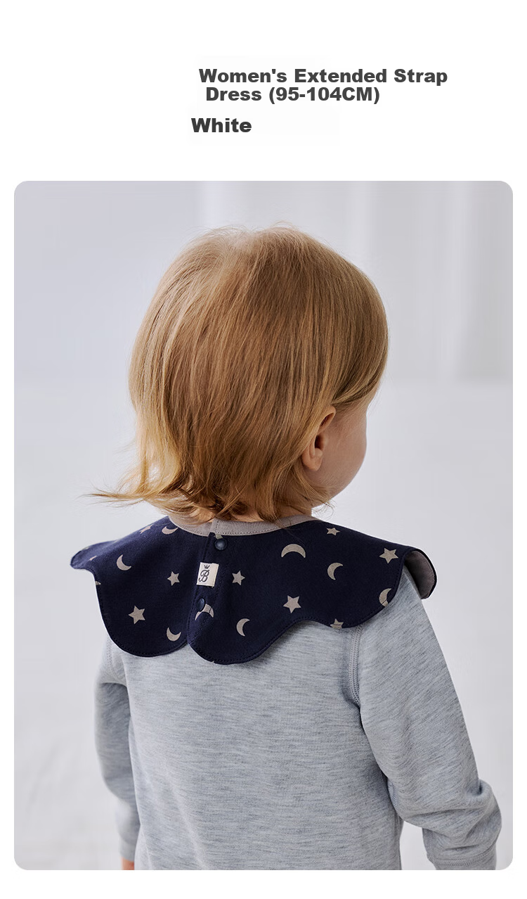 Babylove Baby Petal Bib Pure Cotton Newborn Anti-Spit-Up Four Seasons Feeding Bib Baby Drool Towel 4
