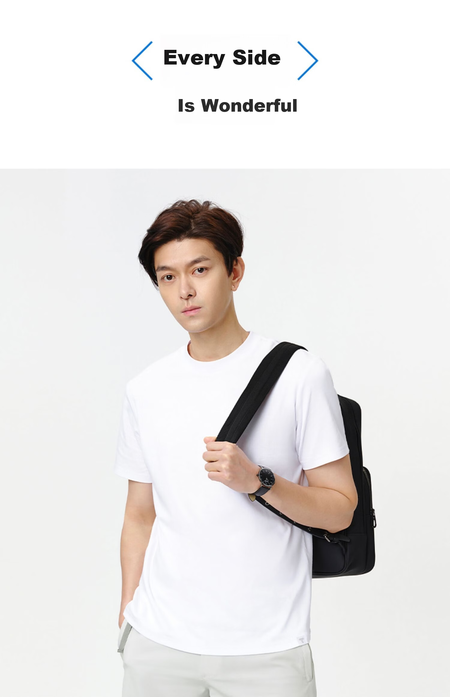 LangSha Men's Short Sleeve Vest Pure Cotton Round Neck Simple Skin-Friendly Autumn Winter Solid Color Base Shirt 12