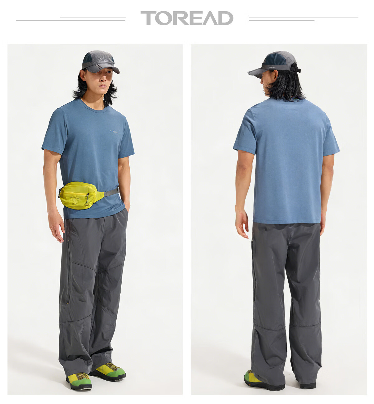 TOREAD Quick-Dry T-Shirt 26 Spring Summer New Couple Breathable Short Sleeve Sun Protection Round Neck Stretch Sports Top TAJJBO81754 21