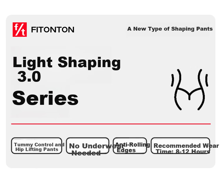 FitonTon High Waist Strong Tummy Control Floating Pants Postpartum Waist Trainer Shaping Hip Lift Seamless Slimming Leg and Hip Safety Shorts for Women 1