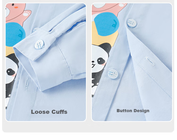 Yishuang'er Children's Shirt Spring and Autumn Boys' Polo Collar 100% Cotton Long Sleeve Baby Shirt White 110 9