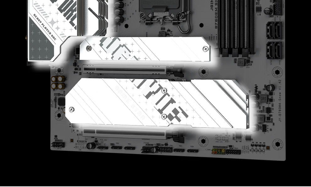 Jingyue B760M-K WIFI Motherboard, Desktop Computer Gaming B760 Motherboard, DDR4 Memory, I5 12600KF/13600KF/13400F, Intel B760/LGA 1700 14