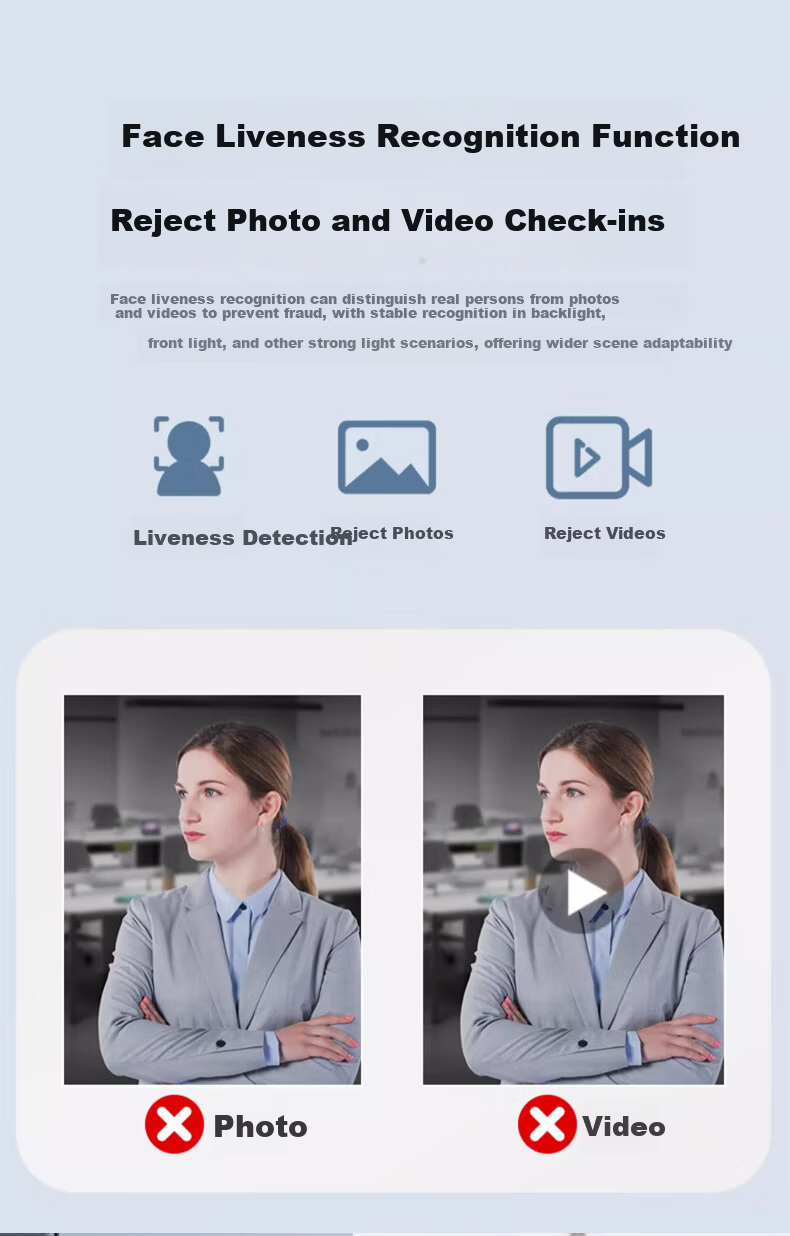 Dahua Facial Recognition Access Control All-in-One Machine Enterprise WeChat Co-branded Attendance Machine 7-inch Large Touch Screen Outdoor Waterproof Face and Card Attendance Turnstile K72 7