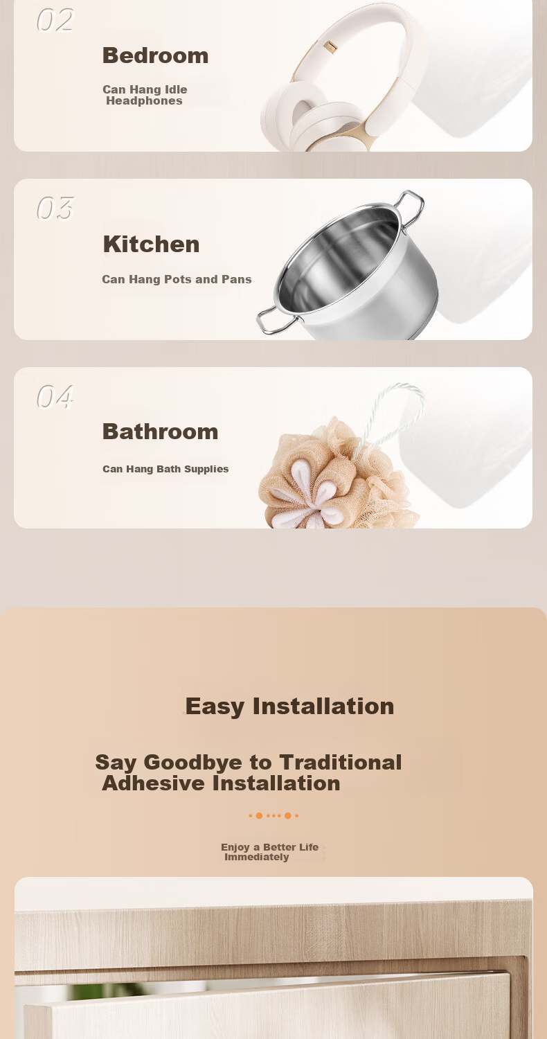 Xinpai Vintage Double Suction Cup Hook No-Drill Bathroom Clothes Hook Storage Rack Toilet Shower Room Door Back Hook 4