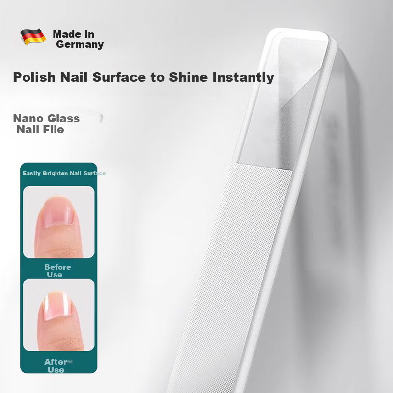 Germon German Bright Nail File Nano Polishing Grinding Nail Tool Sanding Strip Professional Manicure Tool 3