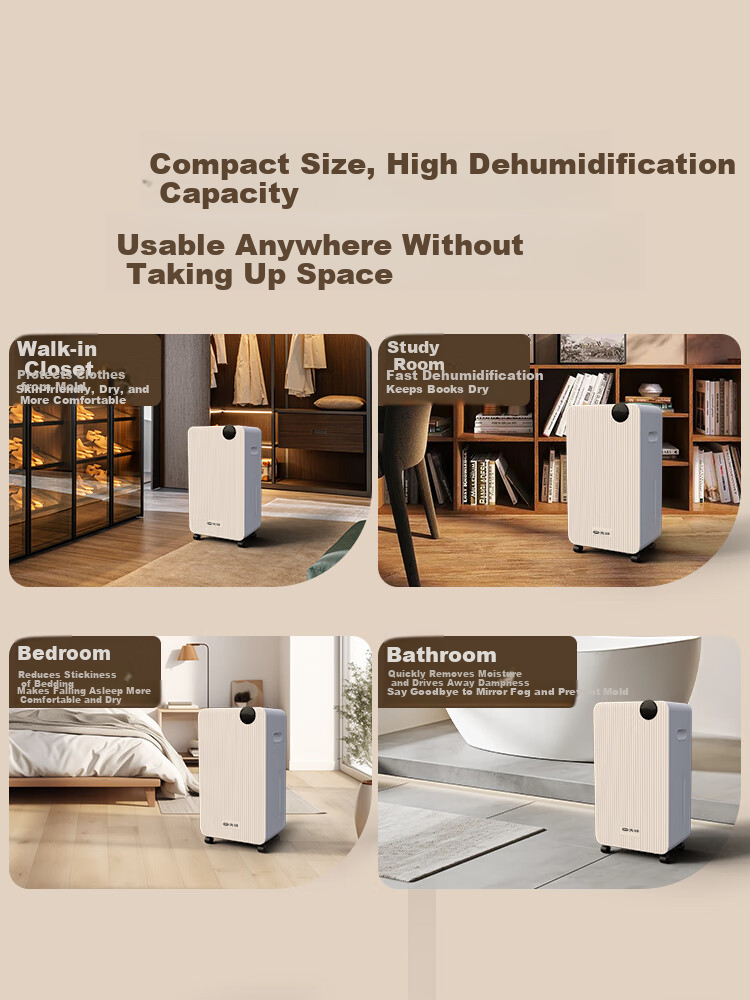 SINGFUN Dehumidifier for Home Use, Industrial Dehumidifier, Top Ten Dehumidifiers in Sales Ranking, 200㎡ Villa Basement Bedroom Quiet High-Power Exhaust Water Drainage Moisture Absorptio 6
