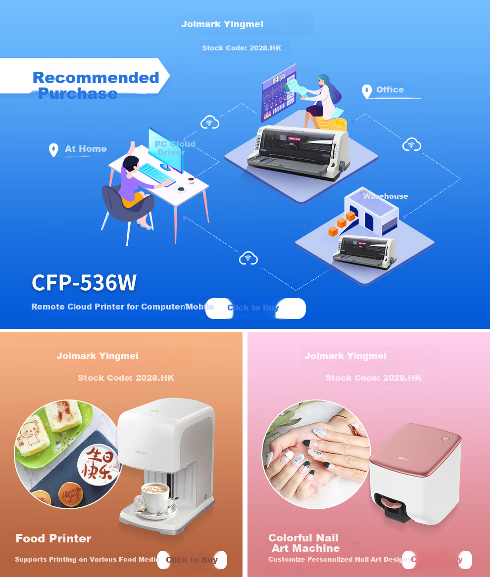 Jolimark FP-620K+ Dot Matrix Printer 7-Part Multi-Copy Sales Warehouse Forms Front and Rear Continuous Multi-Part Paper Printing 2
