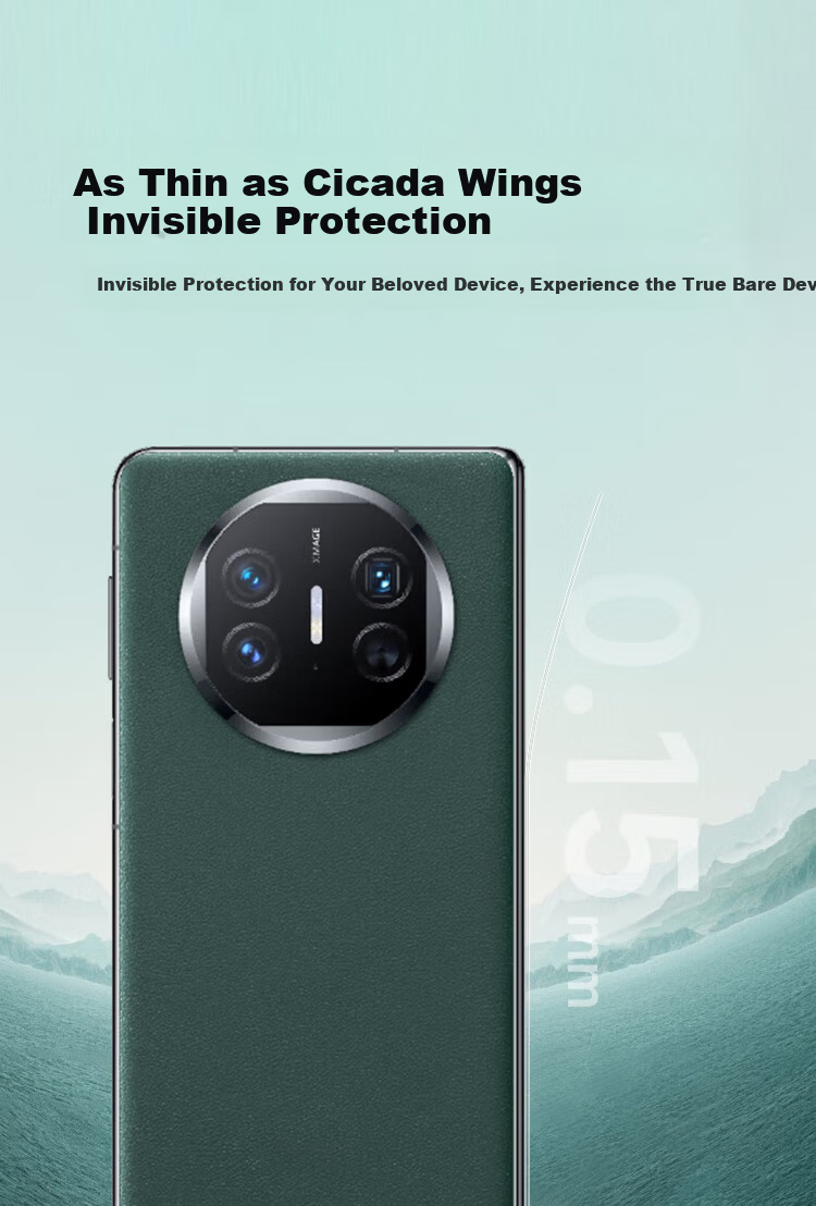 KOOLIFE Huawei Mate X7 Tempered Glass Screen Protector Foldable Phone Film Full Coverage Ultra-Thin HD Anti-Drop Fingerprint Resistant 5