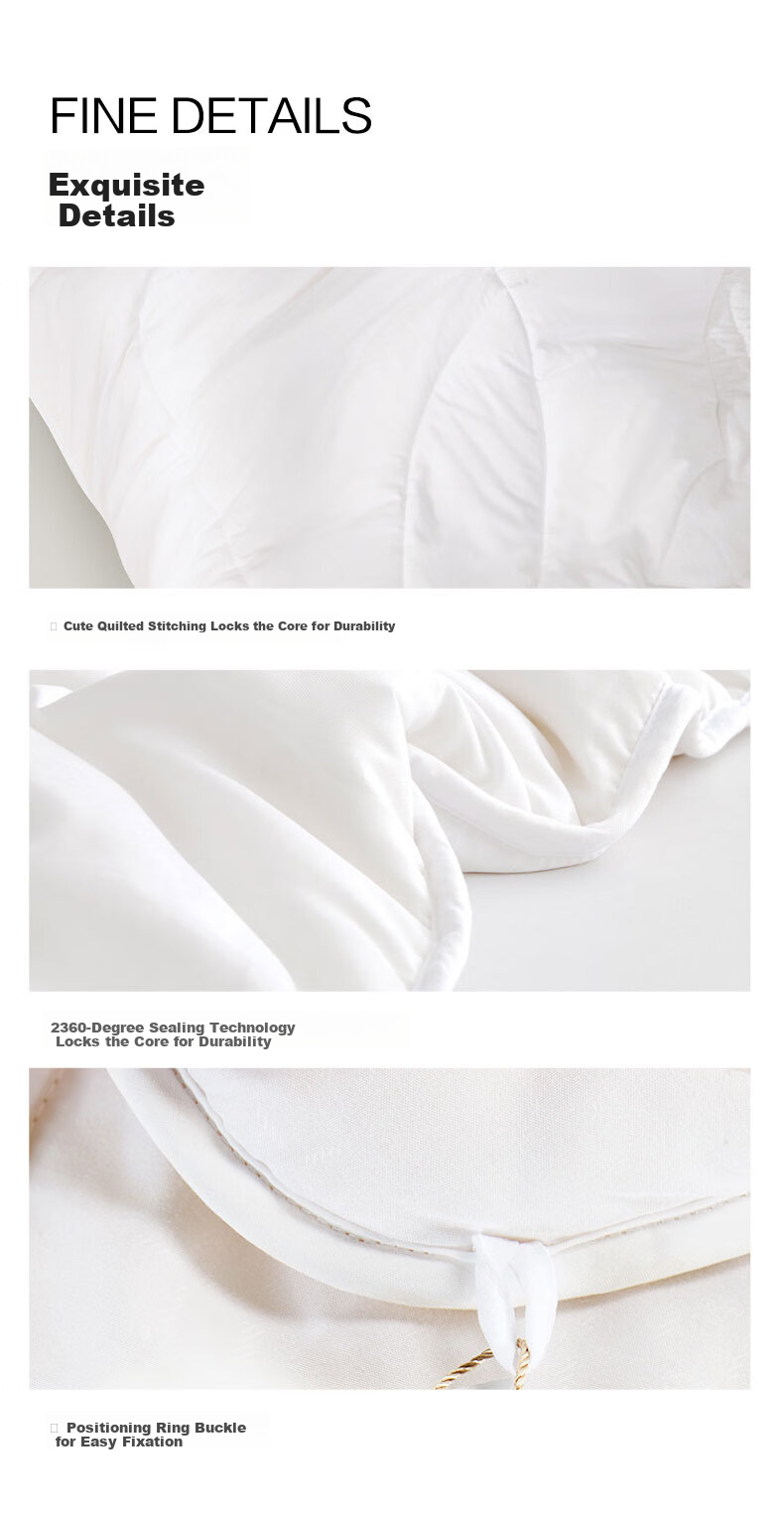 LUOLAI Home Textiles Quilt Duvet Insert Class A Antibacterial 50% Soy Protein Fiber Spring And Autumn Comforter 220*250cm Approximately 5.3 Ji 10