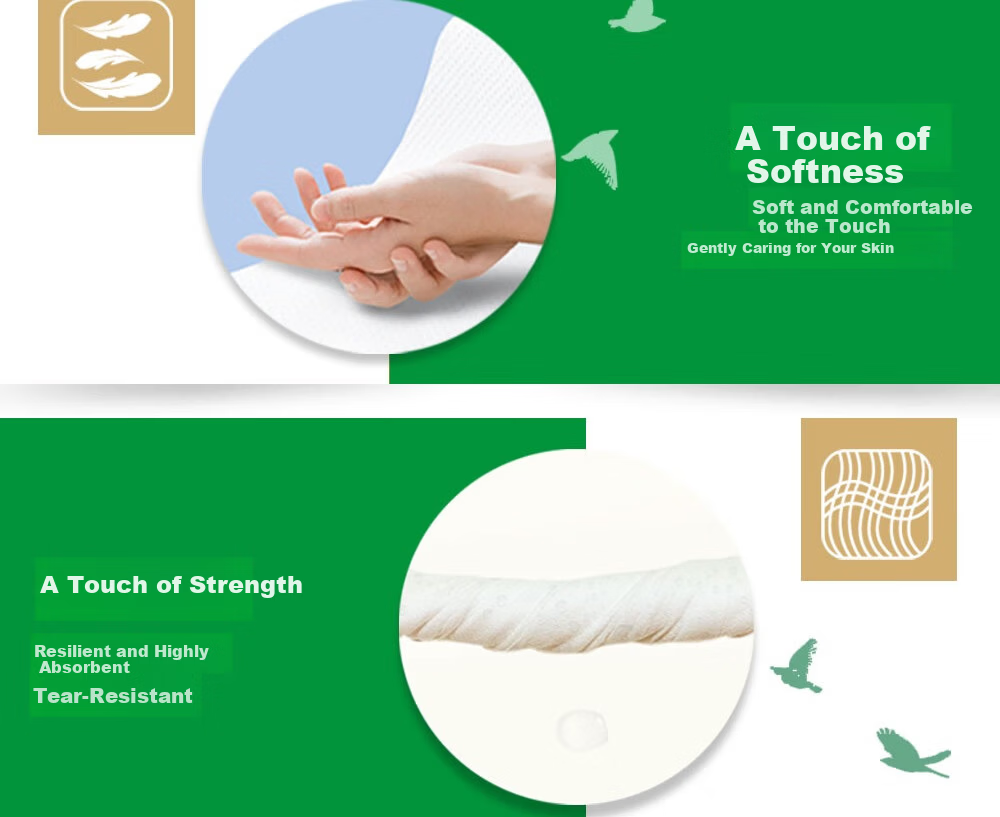 Qingfeng 2-Ply Facial Tissue 200 Sheets * 48 Packs Tri-Color Natural Wood Napkins Bulk Box 8