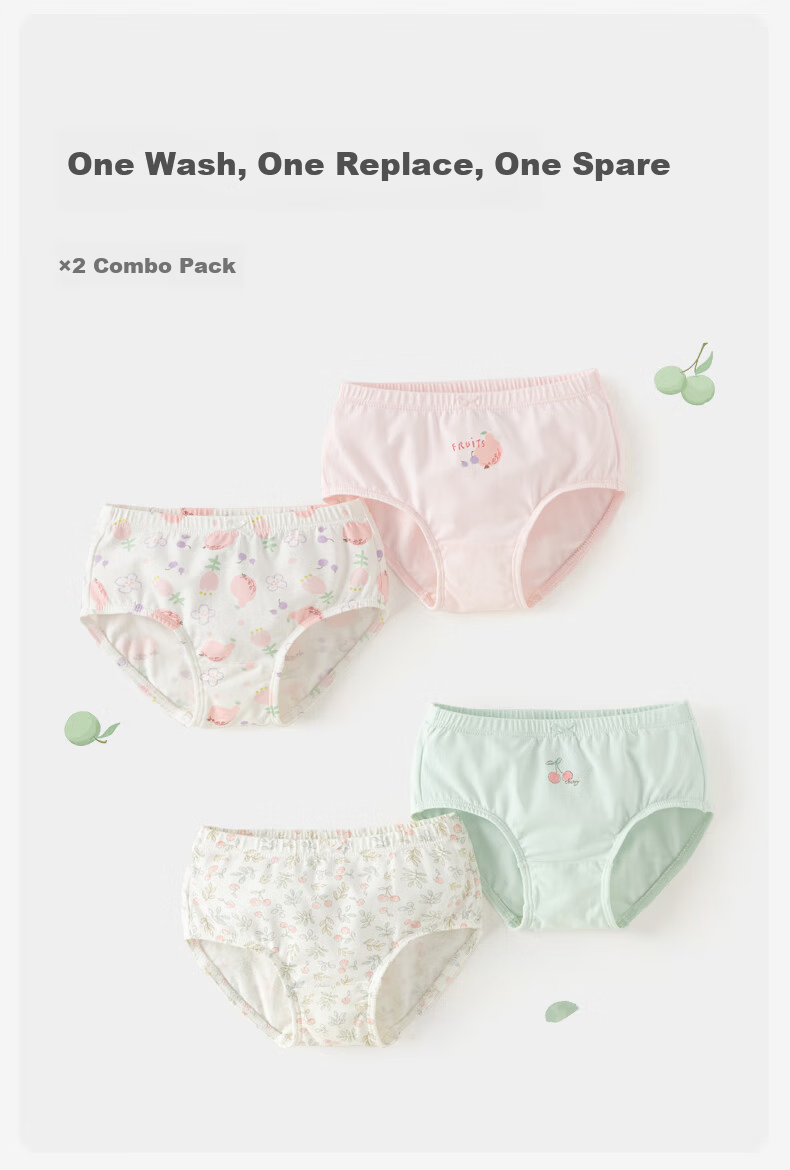 David Bella Girls' Underwear Children's Shorts Baby Briefs Toddler Triangle Panties No Pinch 9