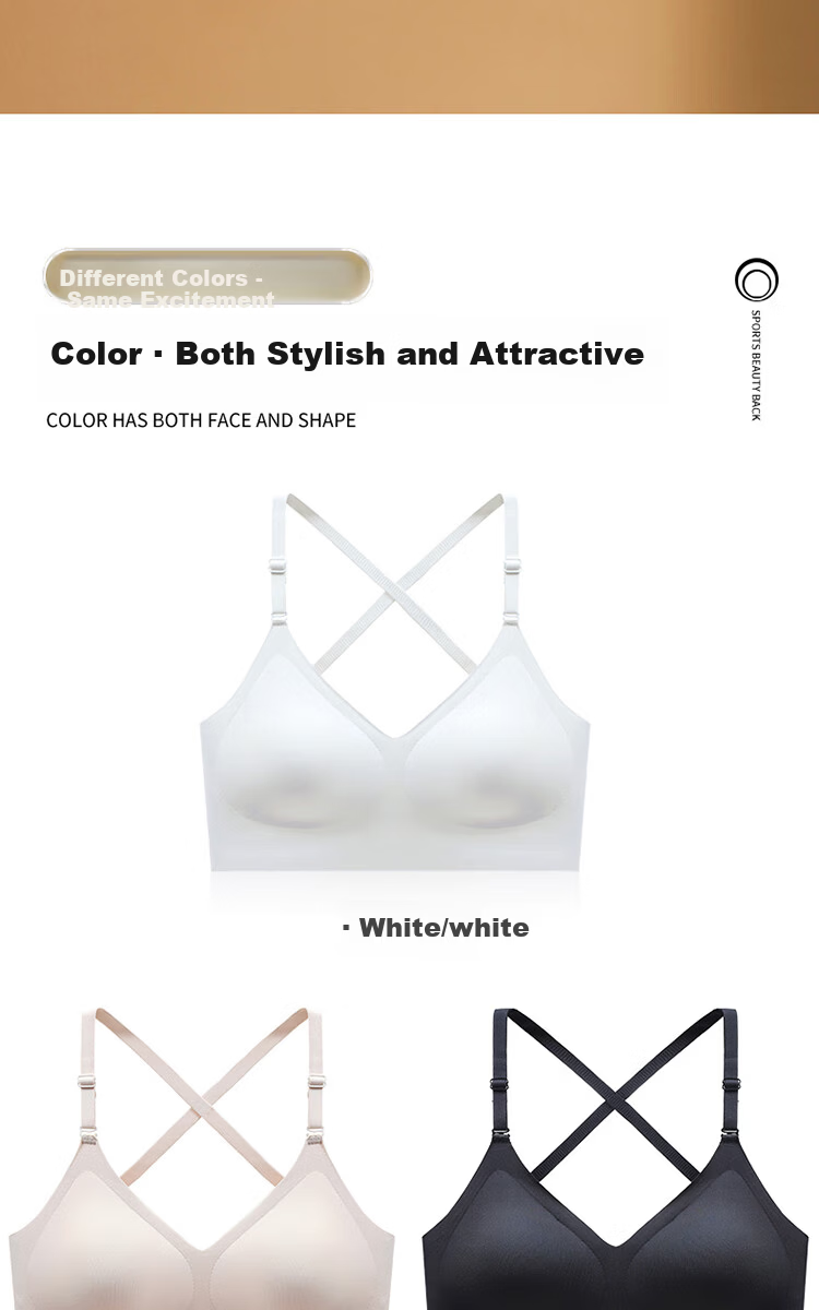 MiiOW Summer Lightweight Foundation Liquid Bra Women's Backless Wireless Bra Small Chest Enhancing Anti-Sagging Bra 20