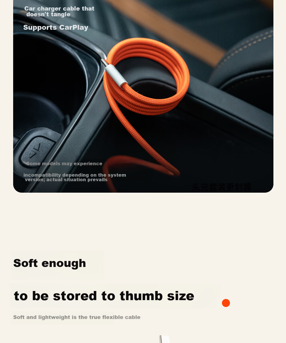 CANDYSIGN Sugar Factory Cloud Line Hard Candy Full Magnetic Adhesive 100W C-C Cloud Blue Apple Charging Cable Data Cable Fast Charge Type-C iPad Laptop 10