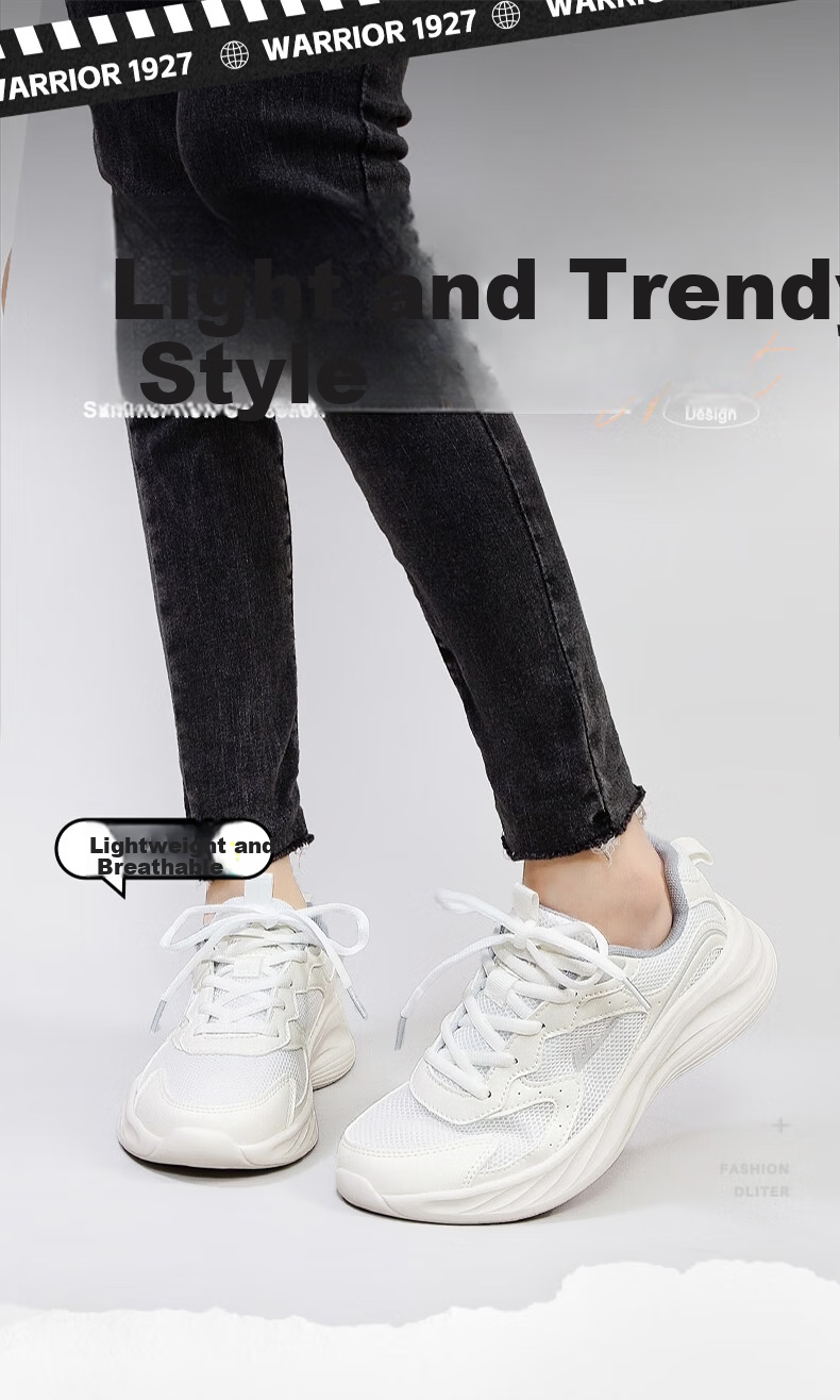 Huili Official Women's Shoes, Summer Breathable Mesh Sneakers, White Women's Shoes, Running Shoes for Women, All Black, Size 42 1