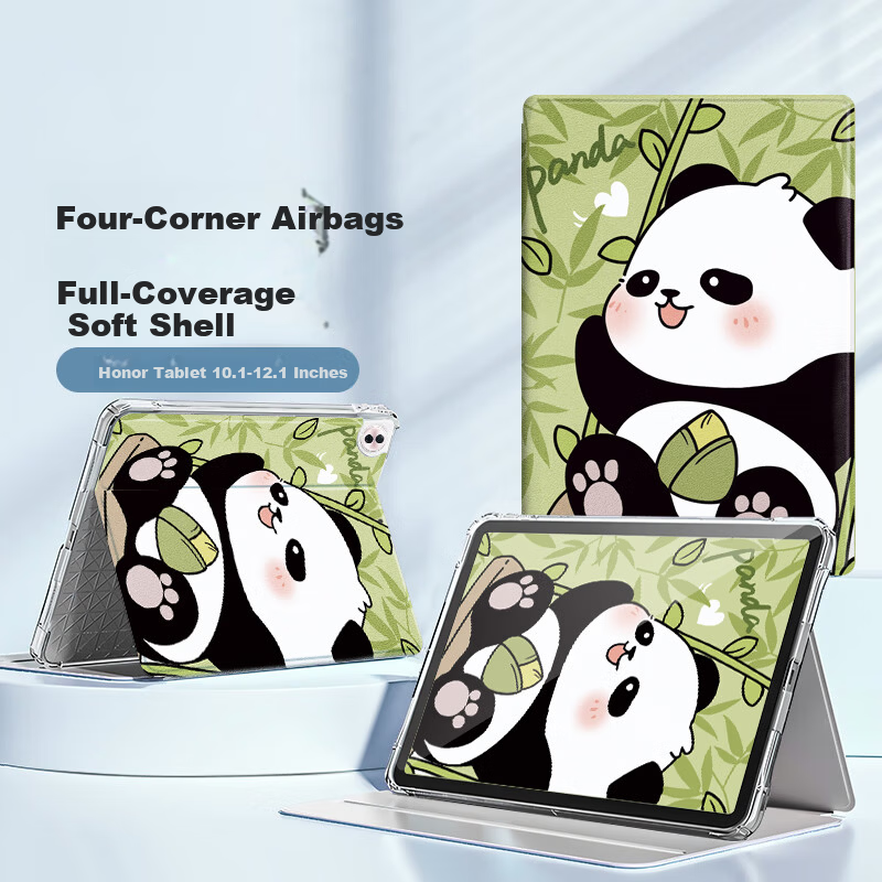 Asva Compatible Honor Tablet 10 Case 12.1 Inch 2025 Honor Tablet Computer Protective Cover Student Office Cartoon Cute Full Protection Shockproof Case