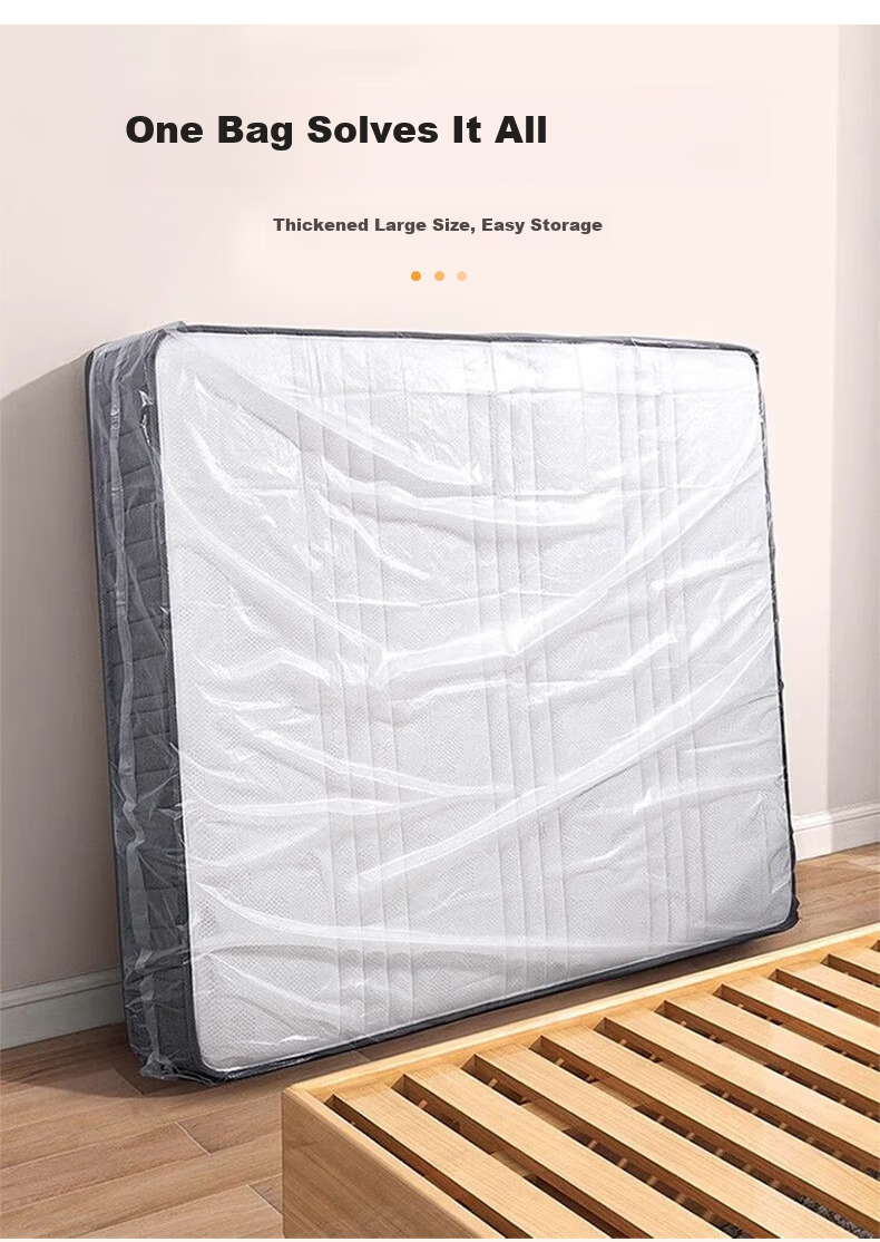 Jinghui Sichuang Mattress Storage Bag Thickened Moving Bag Mattress Dust Cover Dustproof Film Moving Protective Cover 4