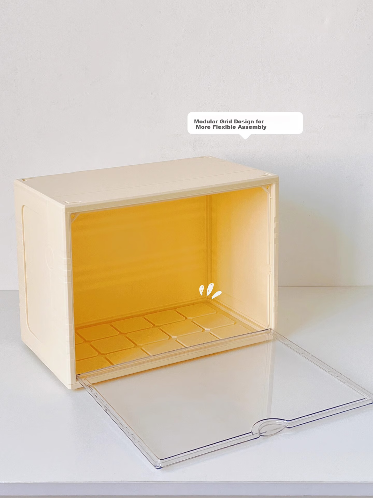 MESHD Labubu Display Box Transparent Dustproof Blind Box Plush Doll Vinyl Pop Mart Labubu Storage Box 10