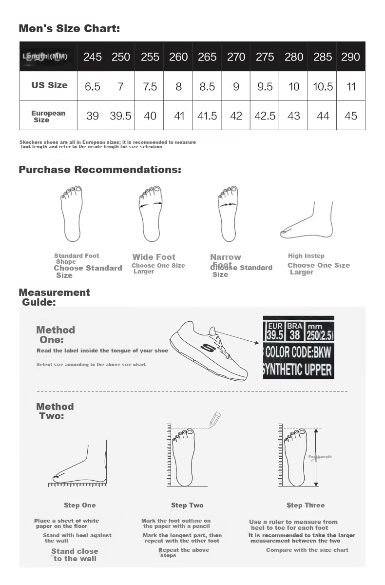 Skechers Men's Breathable Lightweight Running Shoes 2025 Spring Summer New Mesh Shock Absorption Sneakers 19
