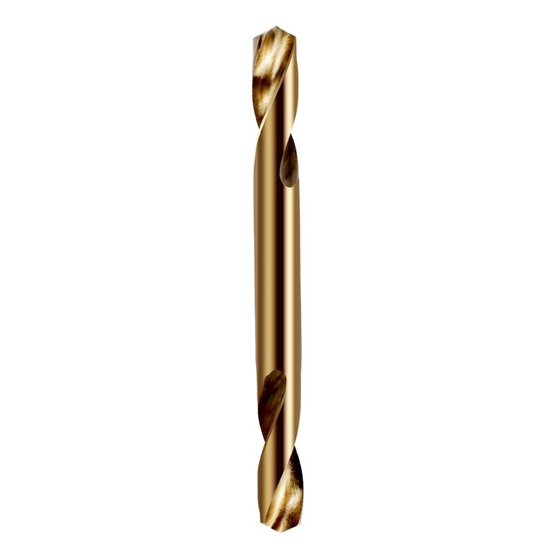 DAIEN Double-Head Twist Drill Bit Stainless Steel Electric Drill High-Speed Metal Drilling and Reaming Double-Edged Drill Set 2.5mm*10