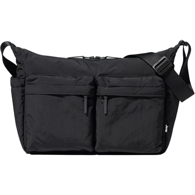 JEEP Lightweight Crossbody Bag Unisex Commuter Casual Shoulder Bag for Phone iPad Outdoor Sports Cycling Small Large Capacity Bag