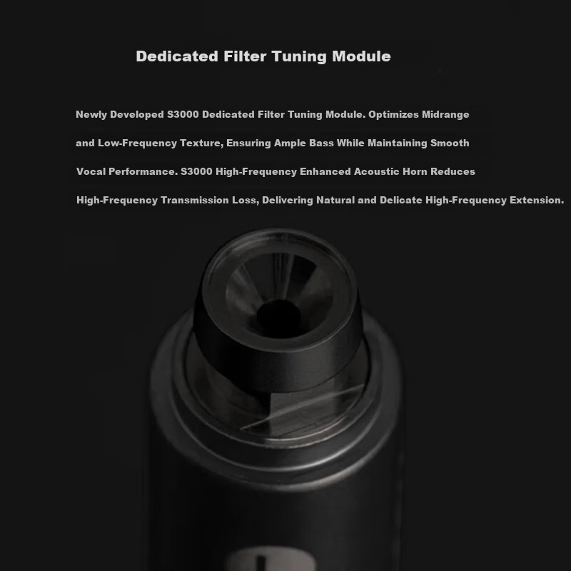 FINAL S3000 Full-Range Single Balanced Armature Wired In-Ear Earphones Stainless Steel Shell High-Fidelity Sound