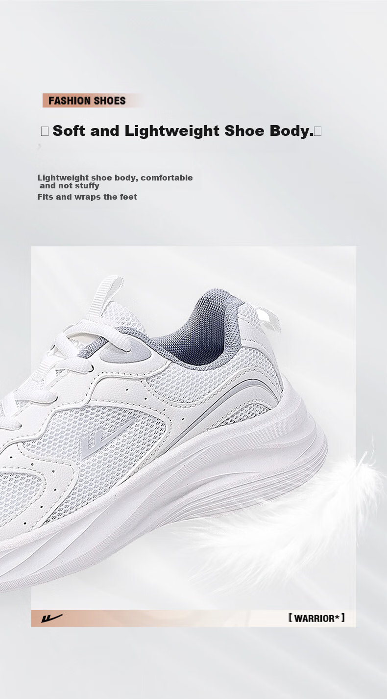 Huili Official Women's Shoes, Summer Breathable Mesh Sneakers, White Women's Shoes, Running Shoes for Women, All Black, Size 42 9