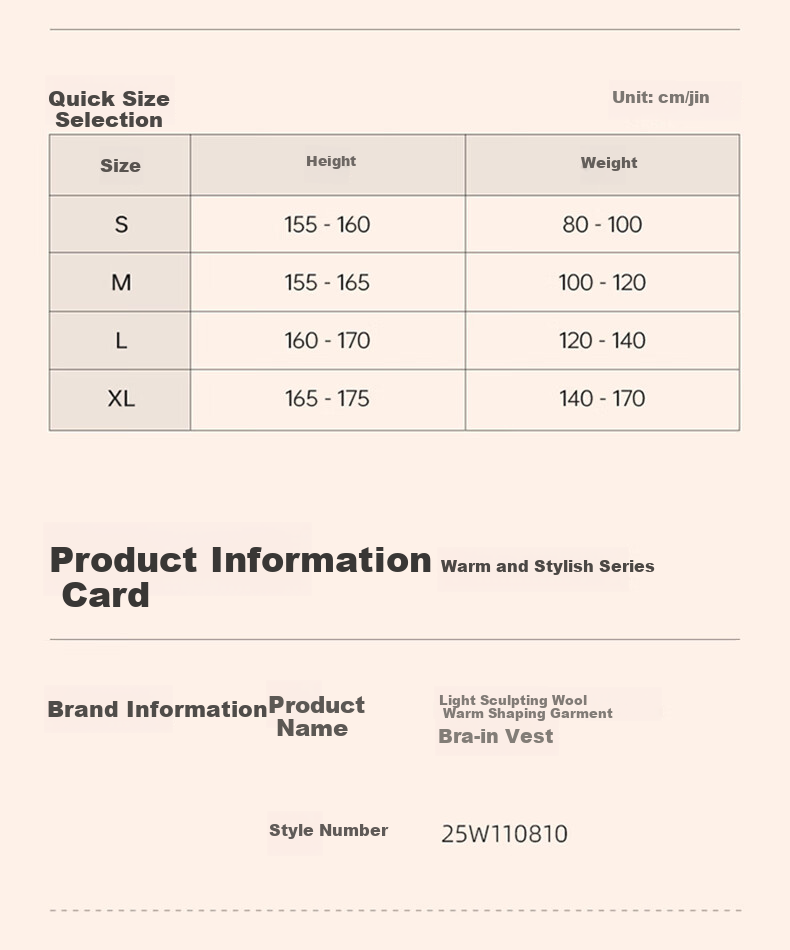 LUCKMEEY Wool Warmth Integrated Thermal Underwear for Women with Chest Pad, Fleece-Lined Thickened Heating Vest 22