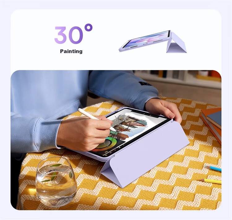 Baseus iPad Pro Case Apple Tablet Protective Cover [Heightened Design | Magnetic Detachable] Compatible with 2025/24 iPad Pro 13-inch 13