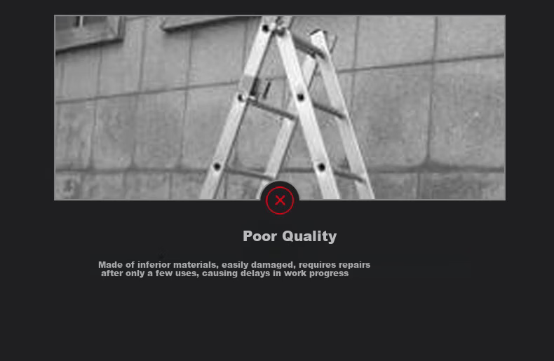 DELIXI Household Multi-Functional Folding Safety Ladder Aluminum Alloy Thickened Step Ladder Two-Step Ladder 3