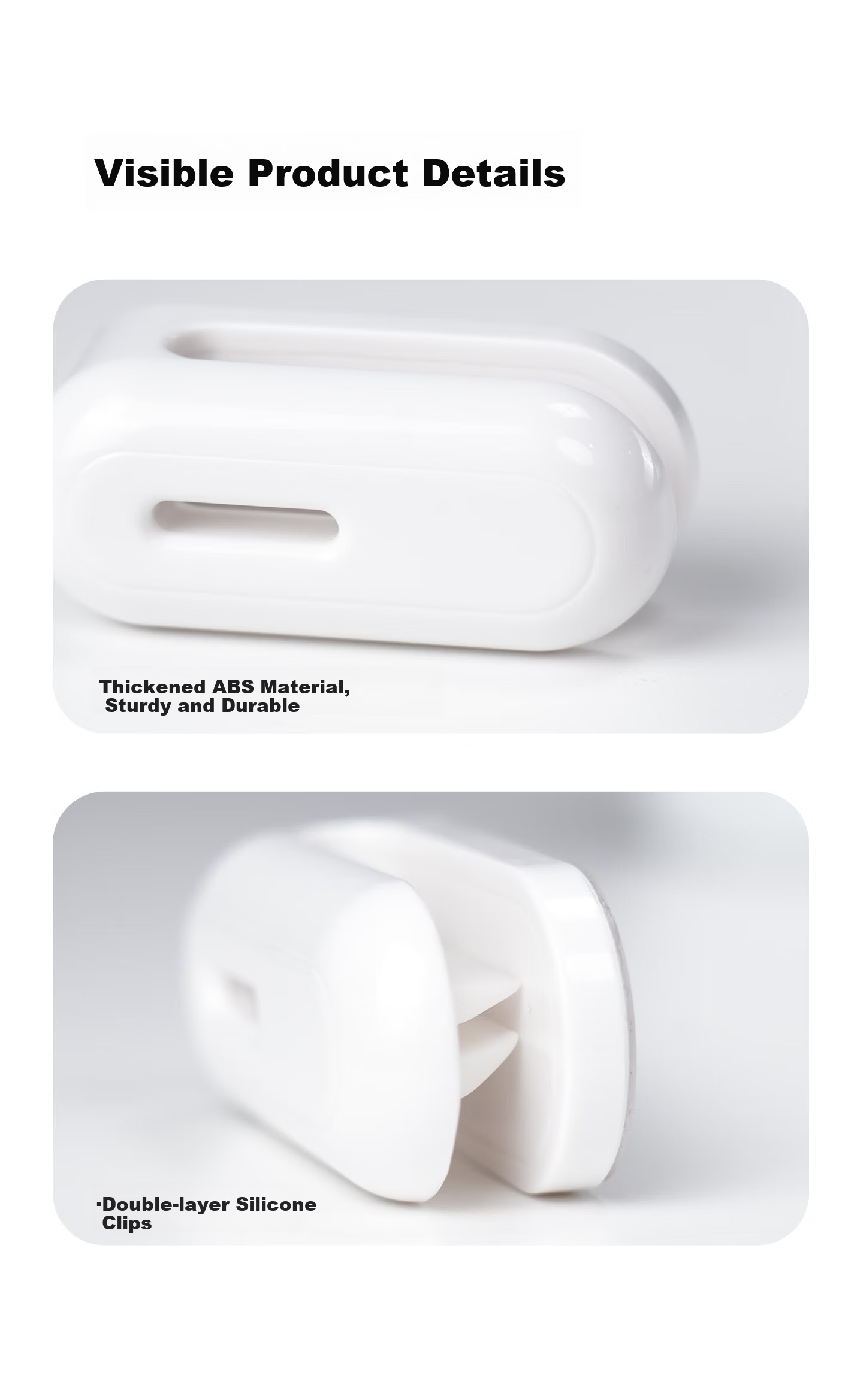 Fuju Toothpaste Squeezer and Facial Cleanser Wall-Mounted Storage Rack Bathroom Organizer No Drilling Required 7